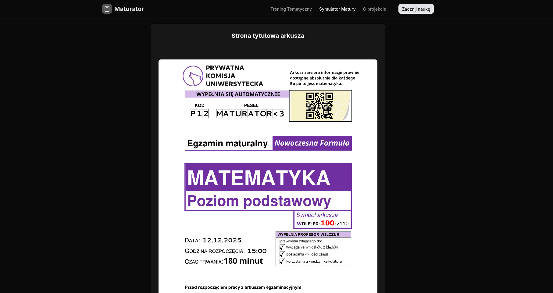 Maturator - Infinite Math Platform screenshot 4