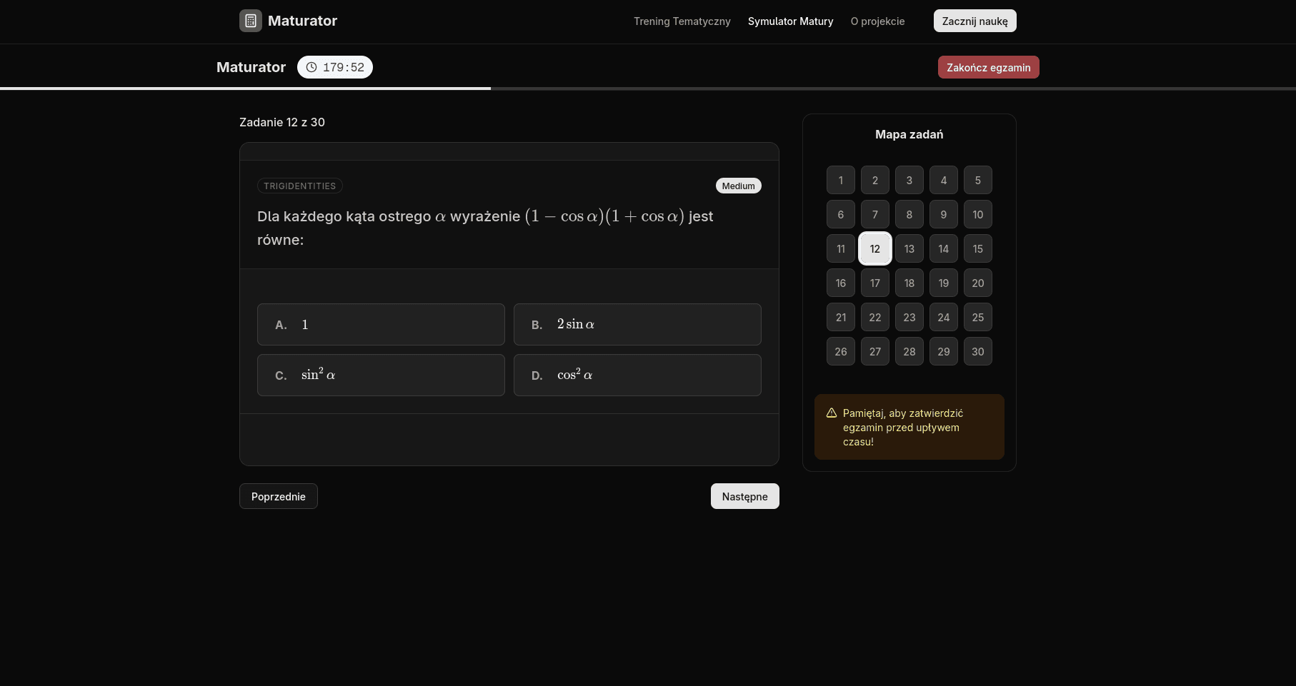 Maturator - Infinite Math Platform screenshot 5