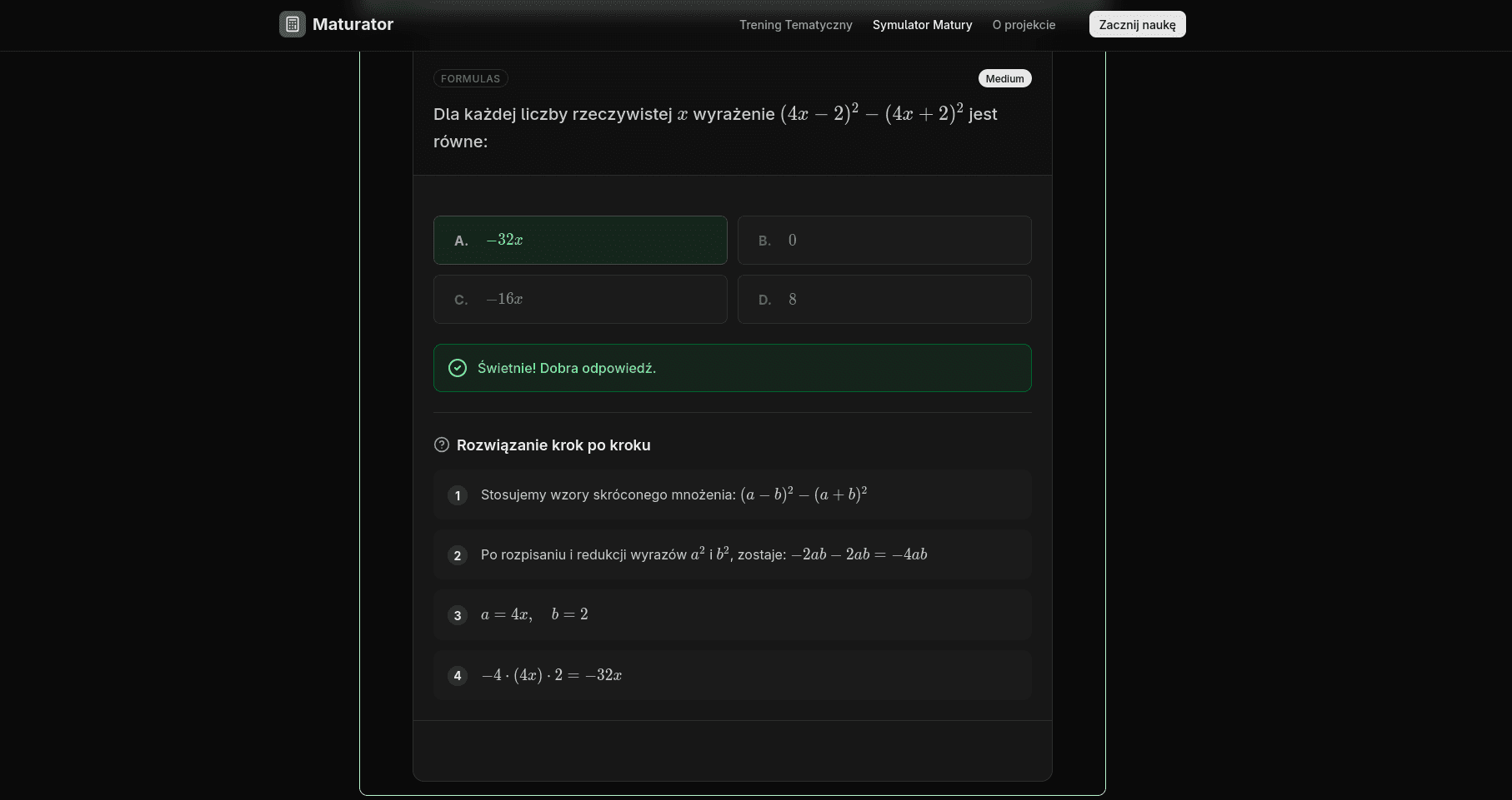 Maturator - Infinite Math Platform screenshot 6