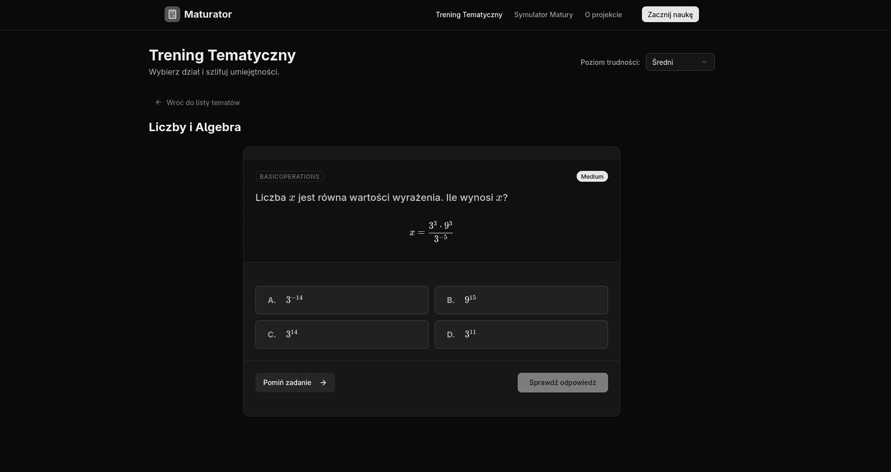 Maturator - Infinite Math Platform screenshot 3